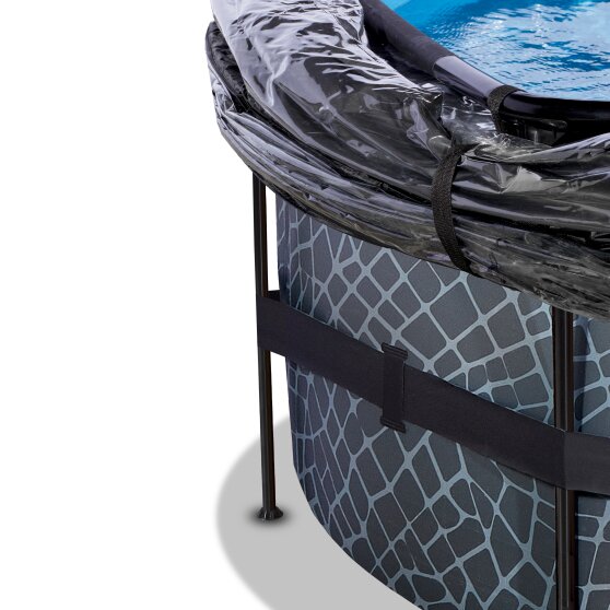 exit-stone-zwembad-o427x122cm-met-overkapping-en-zandfilterpomp-grijs7